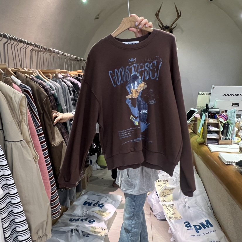 BLACKFRIDAY東大門㊣直郵女士新品真品人氣熱賣推薦休閑衛衣BLACK FRIDAY衛衣圖色3