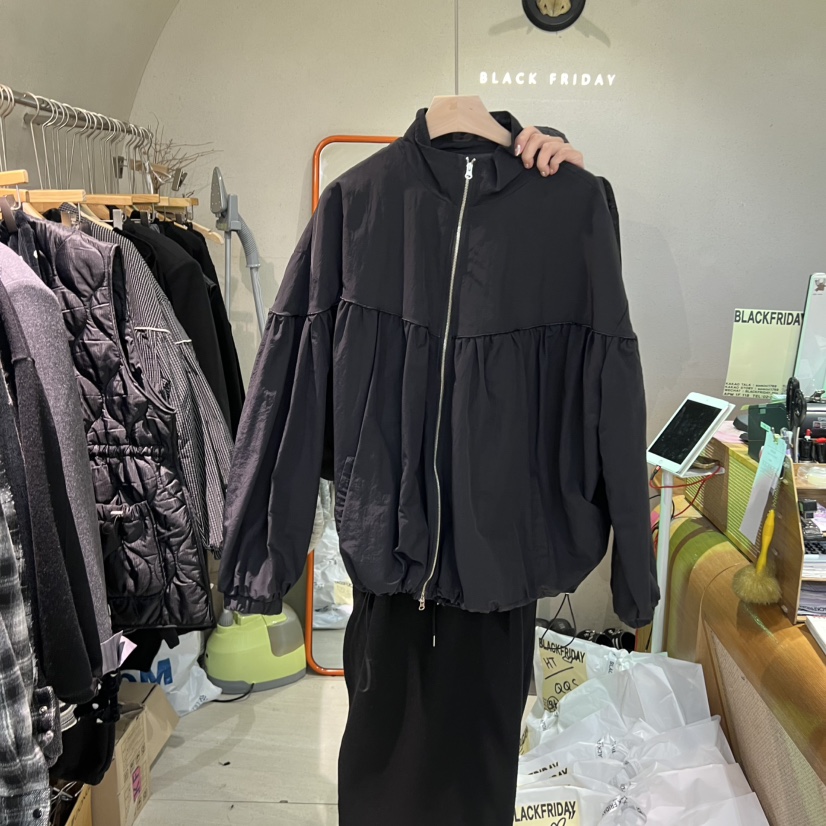 BLACKFRIDAY韓國代購㊣女士新款時尚人氣25秋冬真品休閑夾克BLACK FRIDAY夾克圖色3