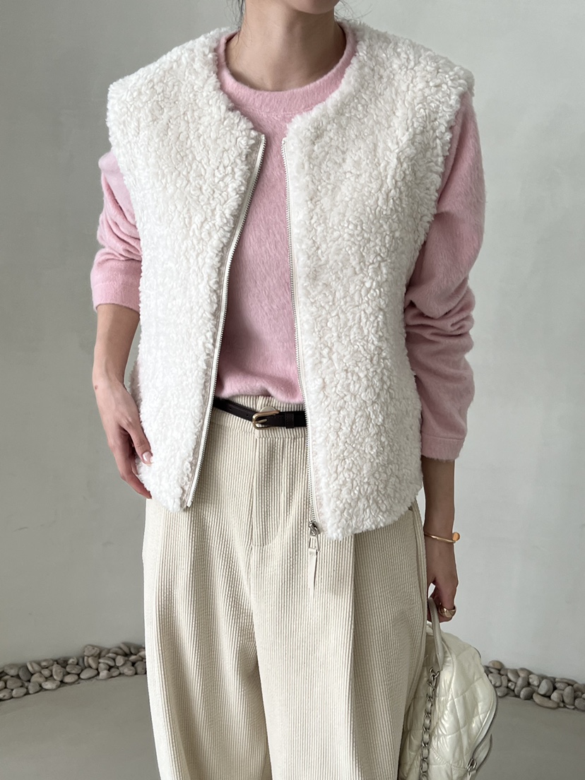 DEMAR東大門㊣代購女士新款熱賣推薦人氣真品馬甲不含內搭羊毛DEMAR馬甲