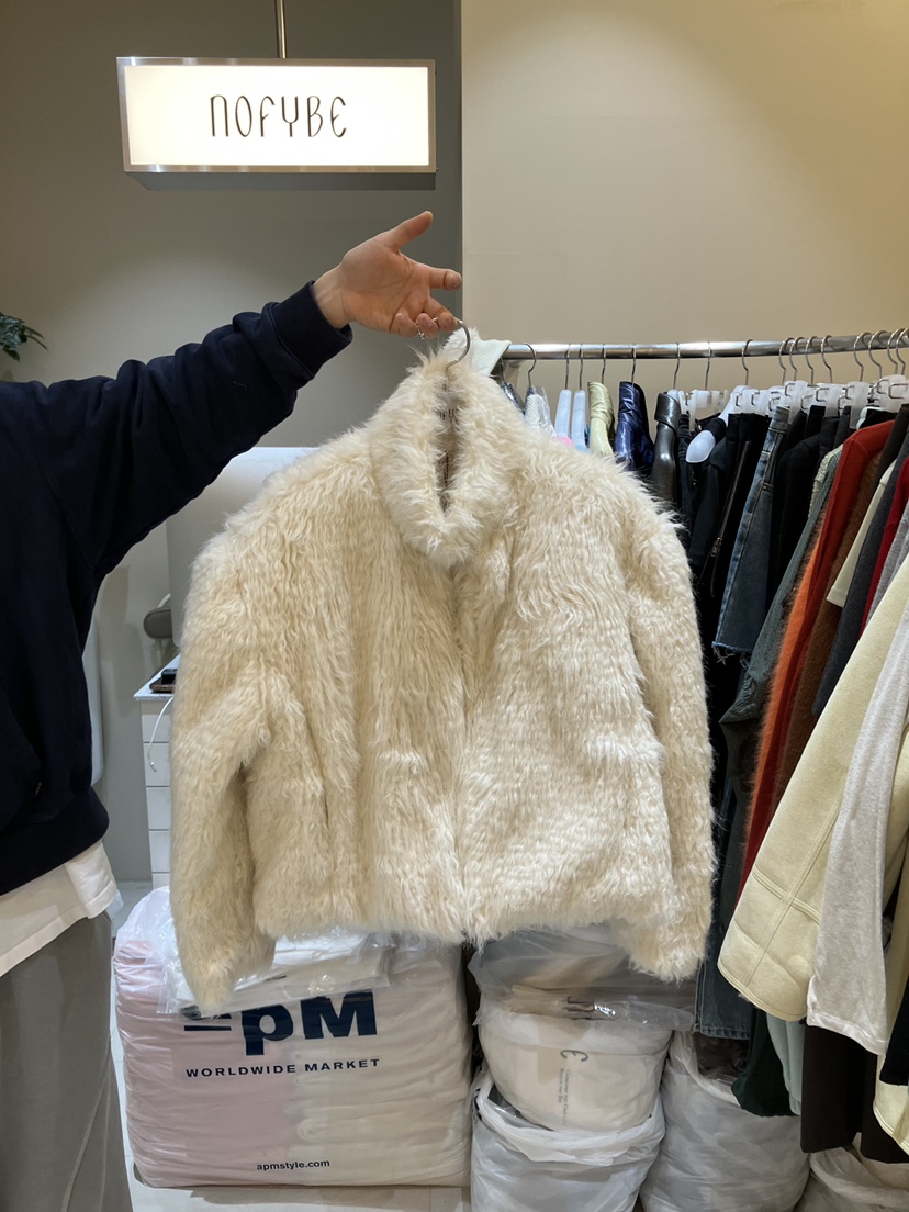 NOFYBE東大門㊣直郵女士新款職業休閑人氣真品推薦夾克皮草NOFYBE夾克圖色2