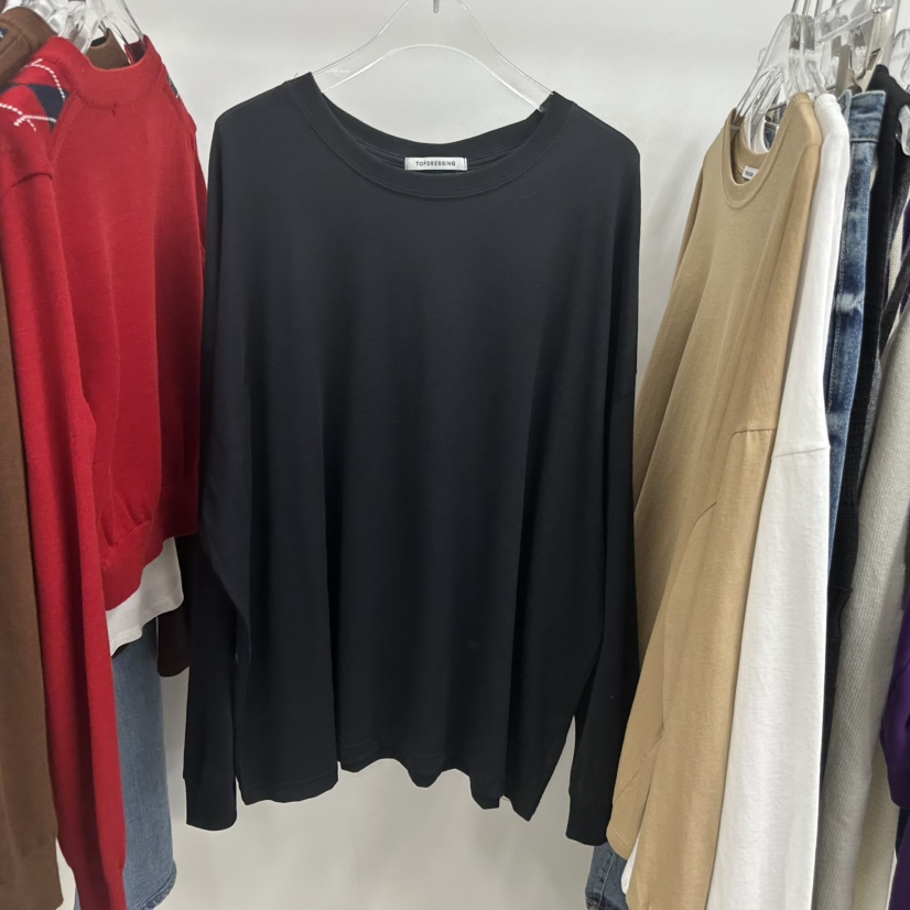 TOPDRESSING東大門㊣直郵女士新款休閑推薦人氣熱賣長袖T恤TOPDRESSING長袖T恤圖色2