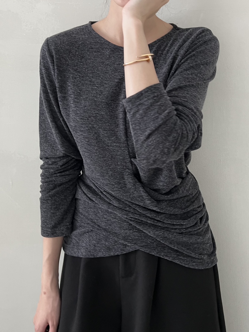 DEMAR韓國直郵㊣女士新品推薦人氣時尚真品長袖T恤不含項鏈DEMAR長袖T恤