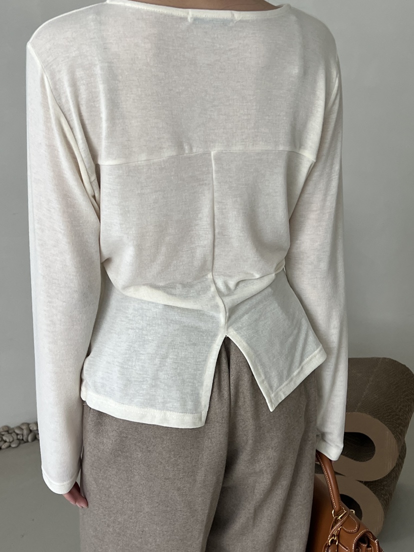 DEMAR韓國直郵㊣女士新品推薦人氣時尚真品長袖T恤不含項鏈DEMAR長袖T恤