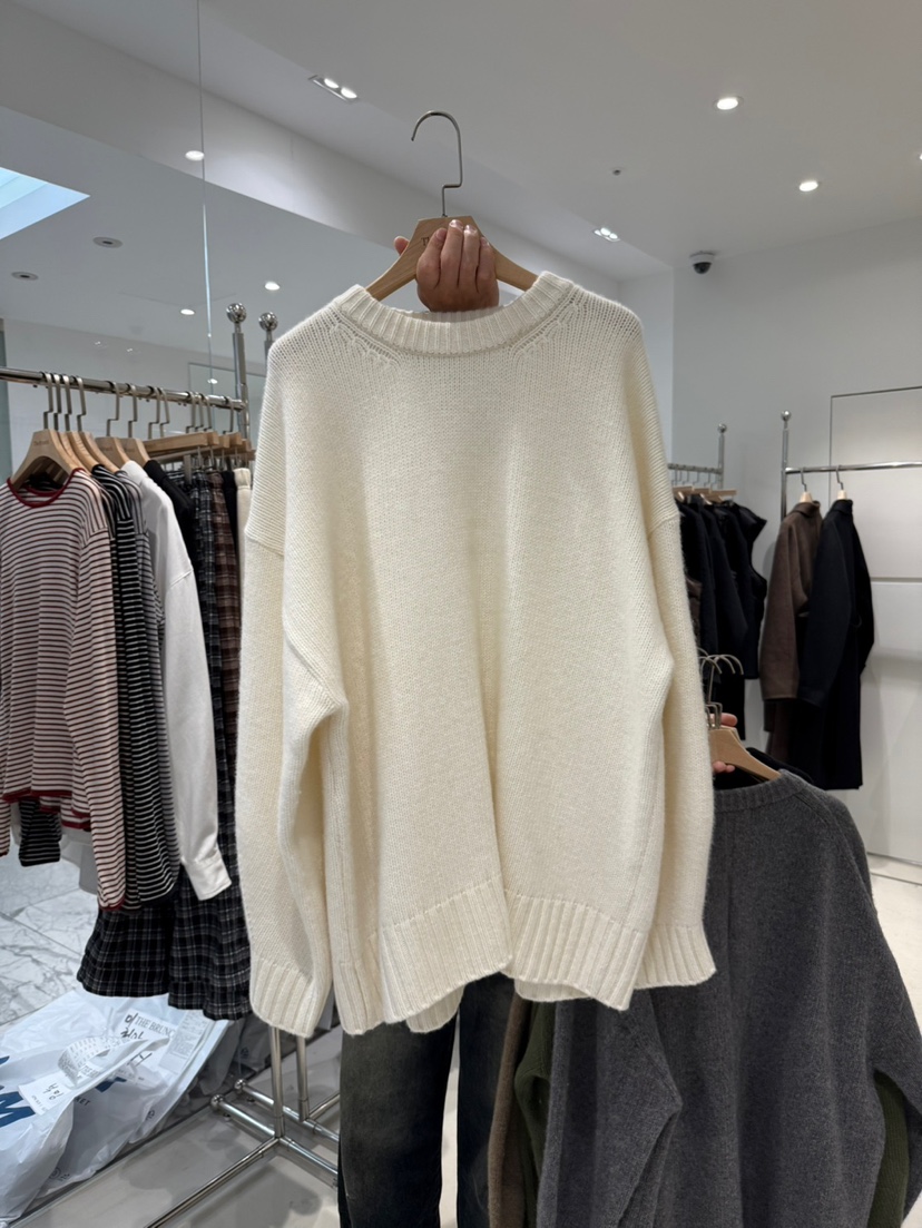 THE BRUNCH韓國直郵㊣女裝新品職業推薦時尚人氣真品25秋冬毛衣THE BRUNCH毛衣