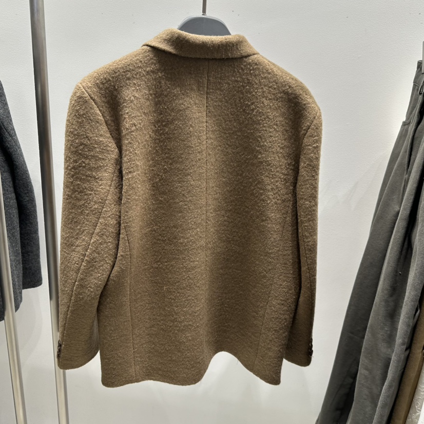 TARABY MOTION東大門㊣代購女士新款推薦25秋冬夾克含飾品羊毛TARABY MOTION夾克