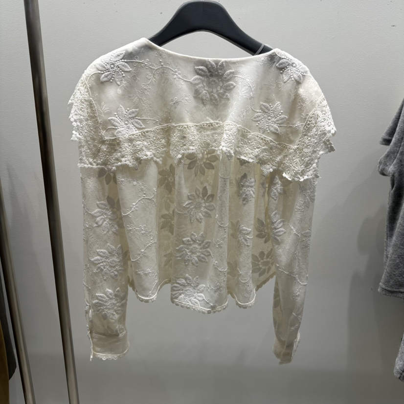 TARABY MOTION韓國代購㊣女士新品推薦休閑人氣襯衫蕾絲衫TARABY MOTION襯衫/蕾絲衫