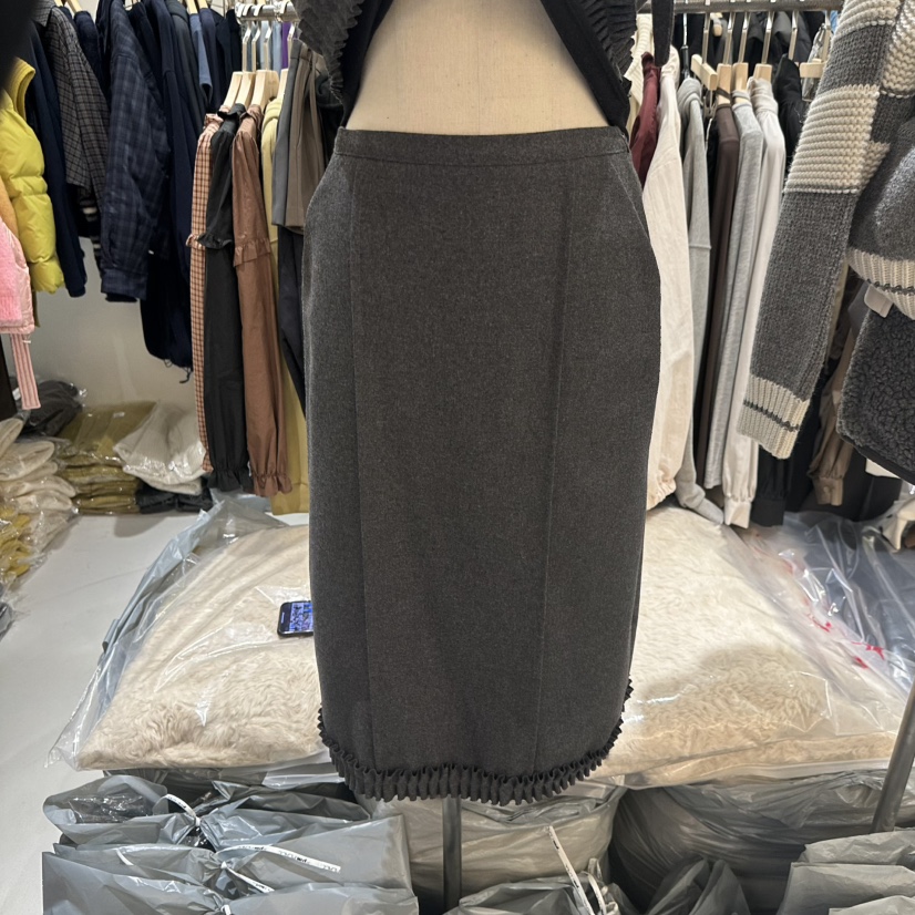 BAGUETTE-P東大門㊣實拍女士新款熱賣休閑推薦人氣時尚長裙BAGUETTE-P長裙圖色1墨色