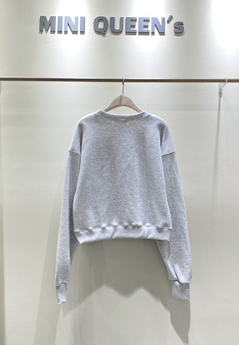 MINIQUEENS韓國直郵㊣女裝新款時尚熱賣真品休閑人氣衛衣加絨MINIQUEENS衛衣