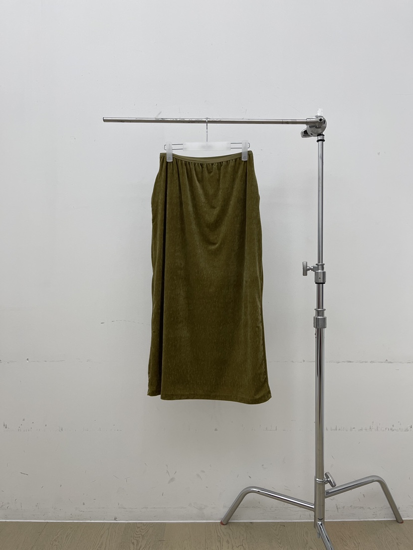 ATMOSPHERE韓國直郵㊣女裝新款時尚職業半身裙中短裙天鵝絨ATMOSPHERE/BLING半身裙/中短裙