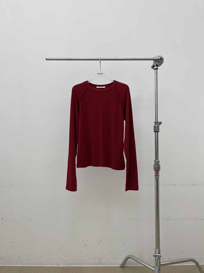 ATMOSPHERE東大門㊣實拍女裝新款人氣25秋冬推薦熱賣長袖T恤ATMOSPHERE/BLING長袖T恤圖色2