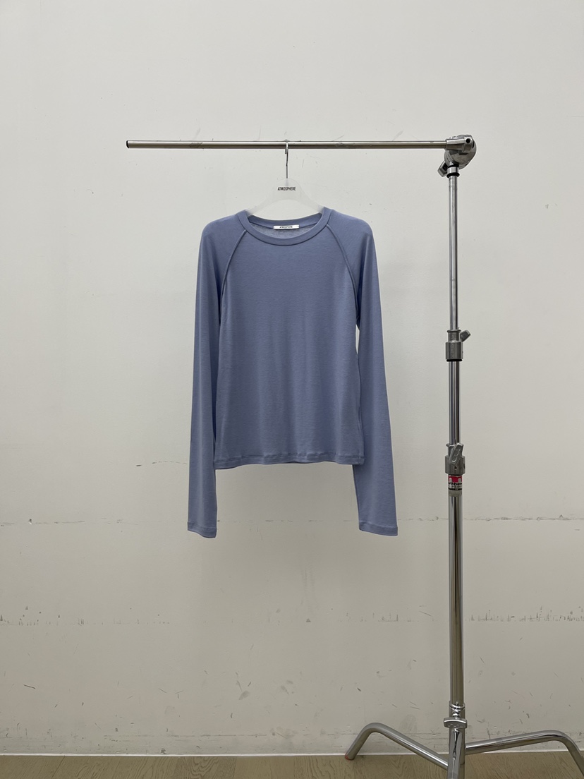 ATMOSPHERE東大門㊣實拍女裝新款人氣25秋冬推薦熱賣長袖T恤ATMOSPHERE/BLING長袖T恤圖色3