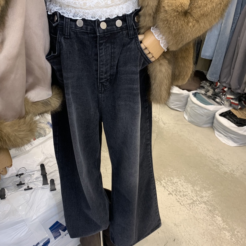 J PEAK/BY FLOW東大門㊣代購女士新品時尚熱賣牛仔褲雙口袋J PEAK牛仔褲