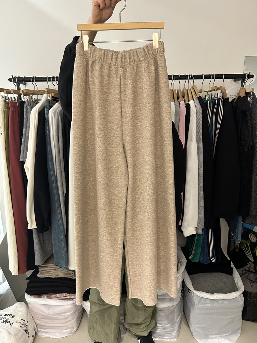 AS THOUGHT韓國代購㊣女裝新品休閑推薦職業熱賣25秋冬休閑褲AS THOUGHT休閑褲圖色3