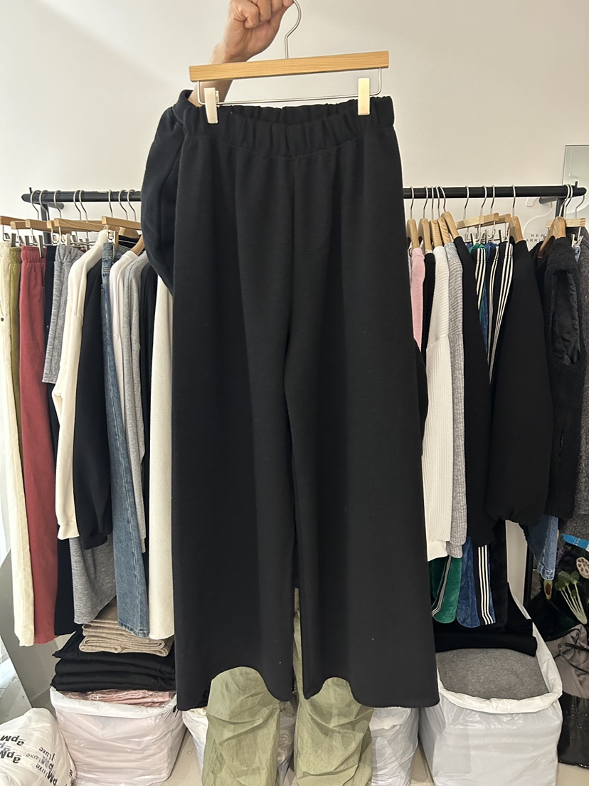 AS THOUGHT韓國代購㊣女裝新品休閑推薦職業熱賣25秋冬休閑褲AS THOUGHT休閑褲圖色4