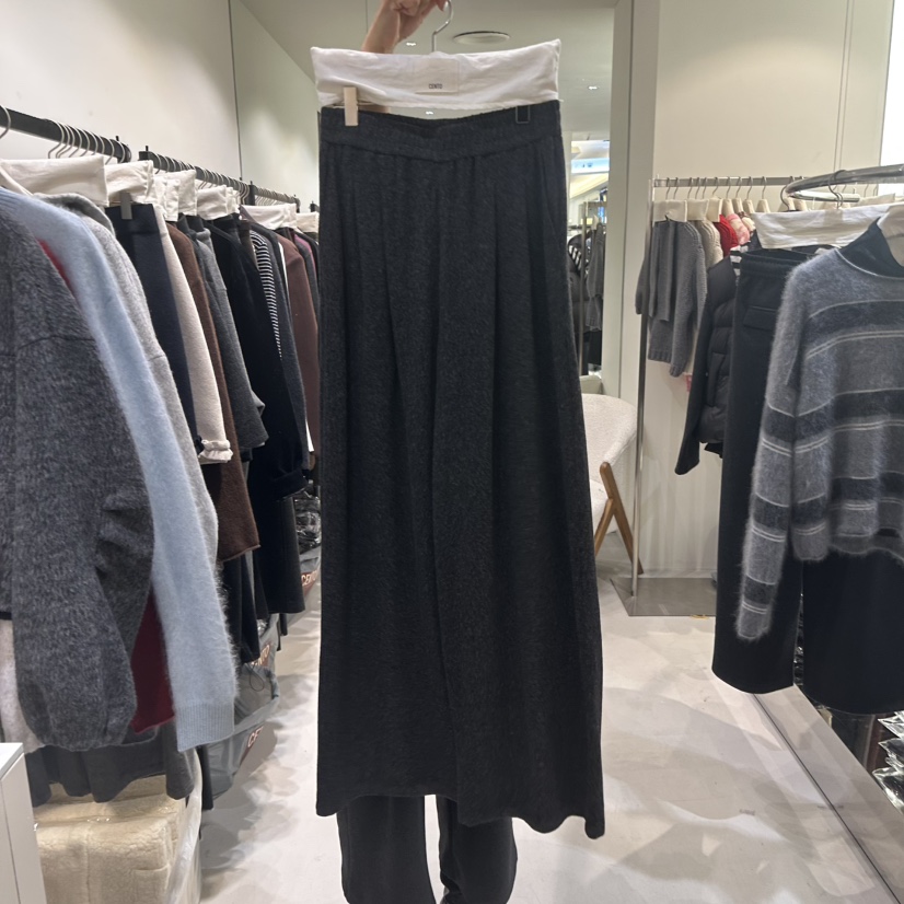 CENTO東大門㊣實拍女裝新品推薦人氣熱賣休閑真品25秋冬休閑褲CENTO休閑褲圖色2黑色