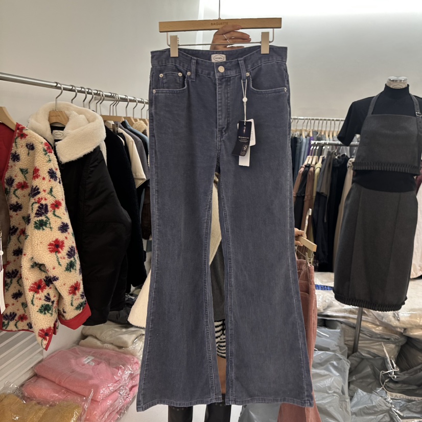 BAGUETTE-P東大門㊣直郵女士新款時尚職業熱賣休閑褲不含腰帶BAGUETTE-P休閑褲圖色2