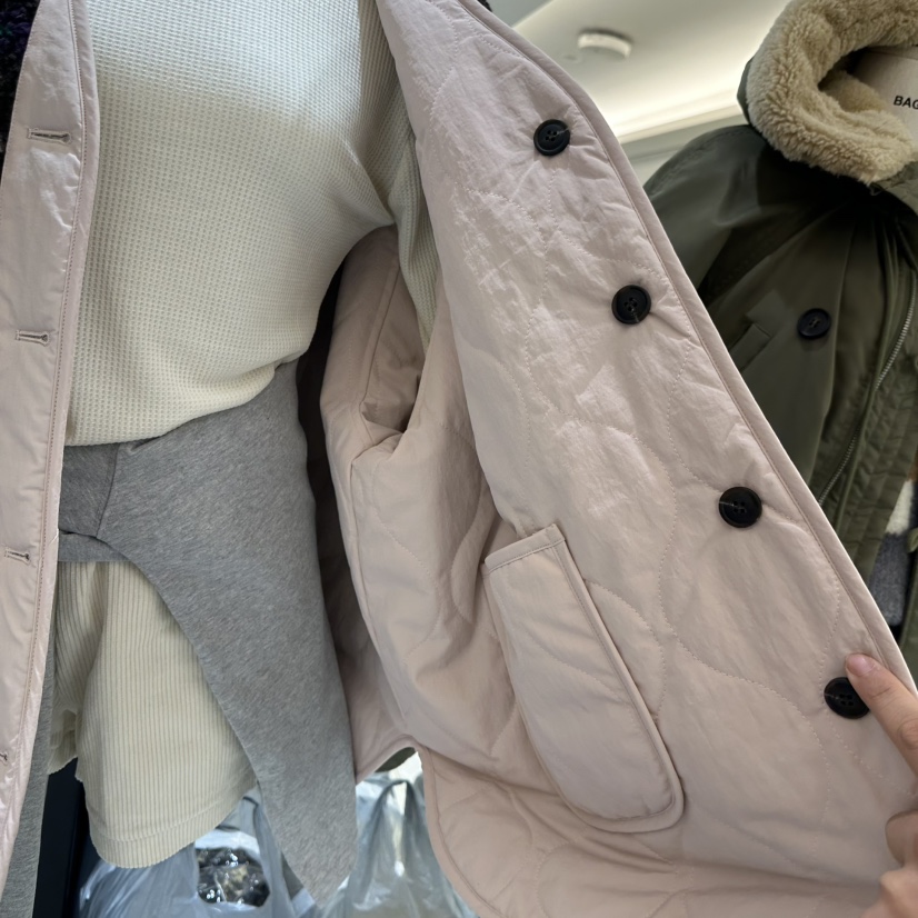 BAGUETTE-P韓國代購㊣女裝新品推薦時尚熱賣人氣夾克里外穿BAGUETTE-P夾克