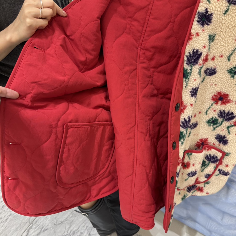 BAGUETTE-P韓國代購㊣女裝新品推薦時尚熱賣人氣夾克里外穿BAGUETTE-P夾克