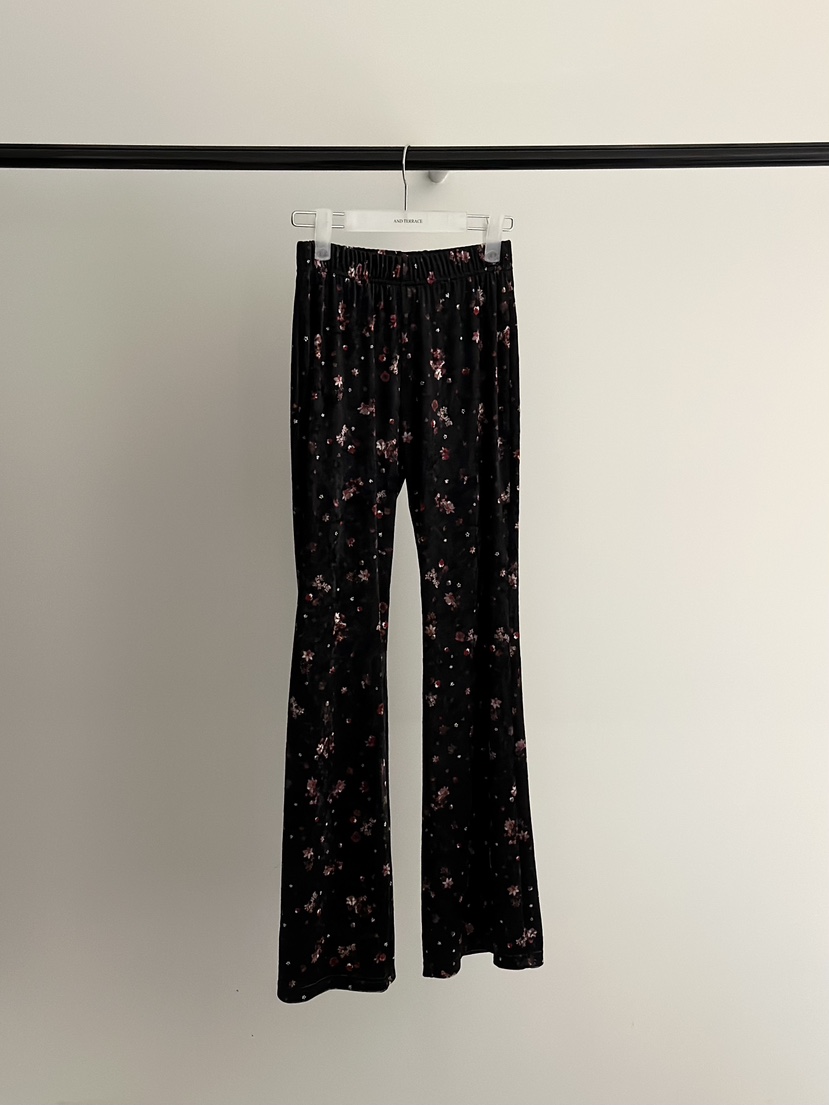 ANDTERRACE韓國直郵㊣女士新品人氣時尚熱賣休閑職業休閑褲ANDTERRACE休閑褲圖色2黑色