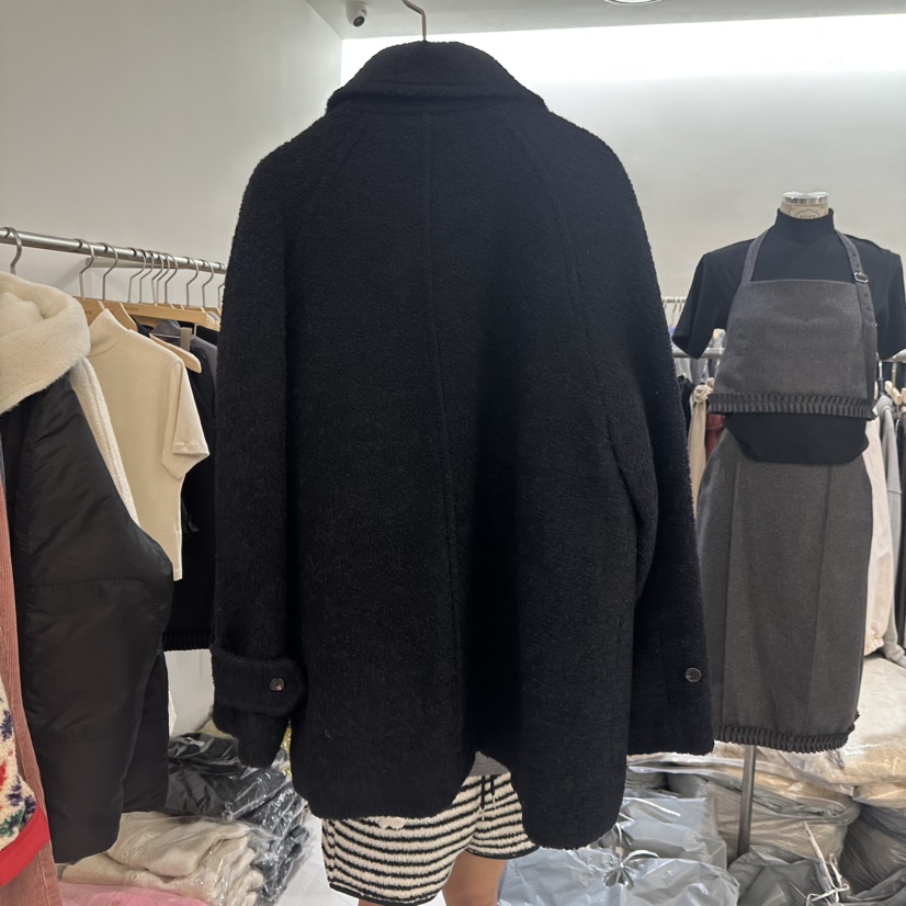 BAGUETTE-P韓國代購㊣女裝新款真品25秋冬休閑人氣短款大衣BAGUETTE-P短款大衣