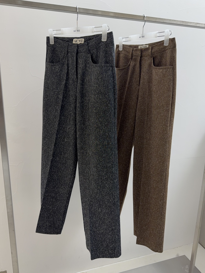 ACME韓國直郵㊣女裝新品真品職業推薦休閑人氣時尚25秋冬休閑褲ACME休閑褲