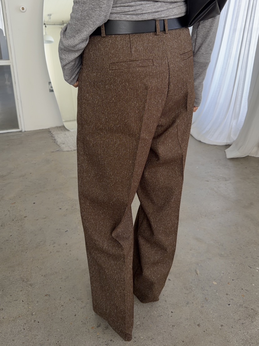 ACME韓國直郵㊣女裝新品真品職業推薦休閑人氣時尚25秋冬休閑褲ACME休閑褲