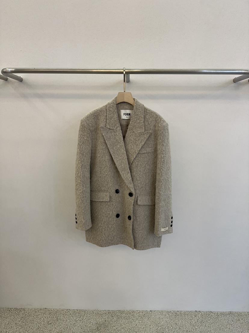 FORM東大門㊣代購女士新品時尚人氣25秋冬真品推薦職業夾克FORM夾克圖色1