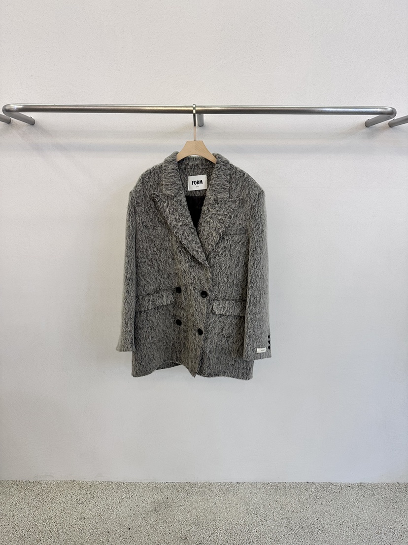 FORM東大門㊣代購女士新品時尚人氣25秋冬真品推薦職業夾克FORM夾克圖色2