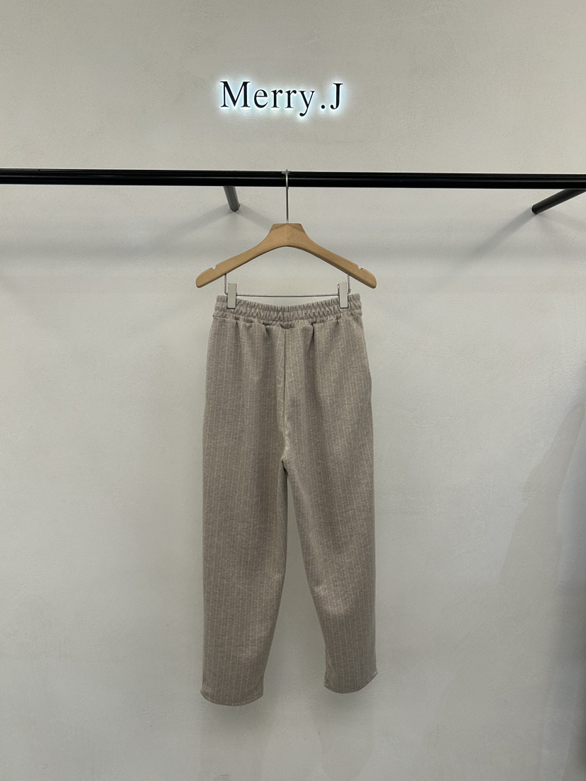 MERRY-J韓國直郵㊣女裝新品休閑真品推薦熱賣時尚職業休閑褲MERRY-J休閑褲