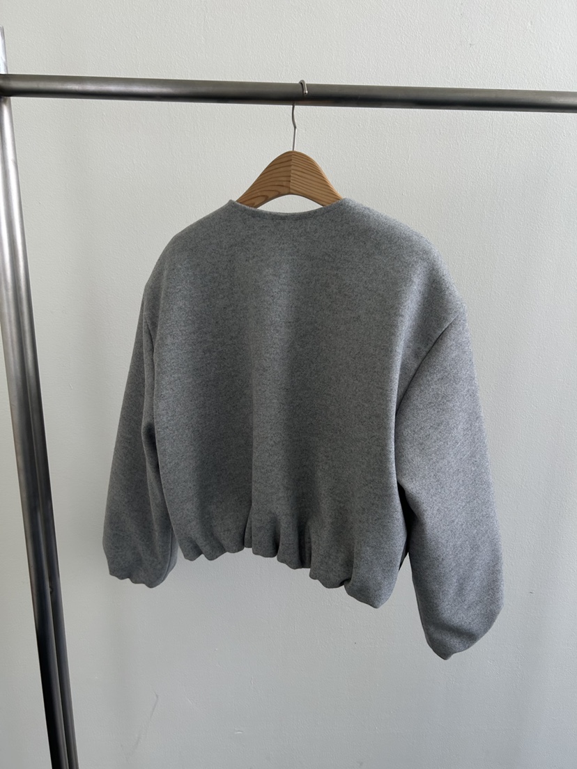 AS THOUGHT東大門㊣直郵女裝新款熱賣職業休閑夾克羊毛短款AS THOUGHT夾克