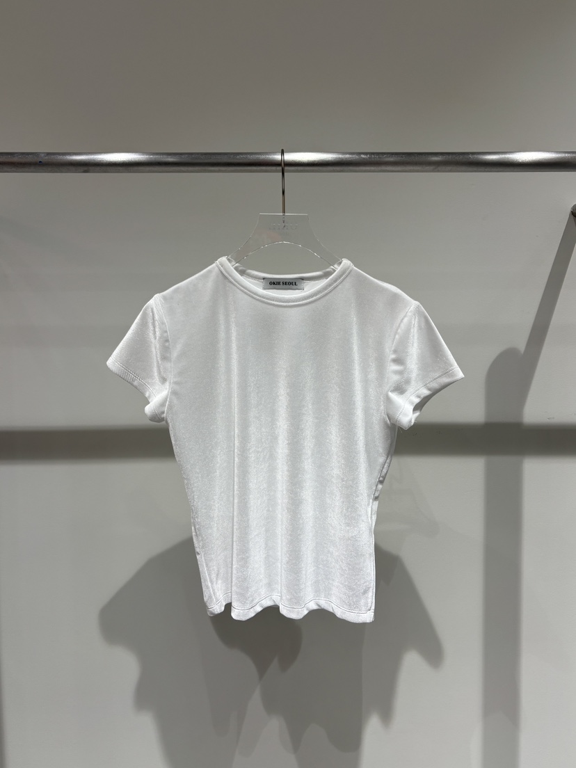 OKIE東大門㊣直郵女裝新品休閑推薦25秋冬真品職業人氣熱賣T恤OKIET恤圖色1