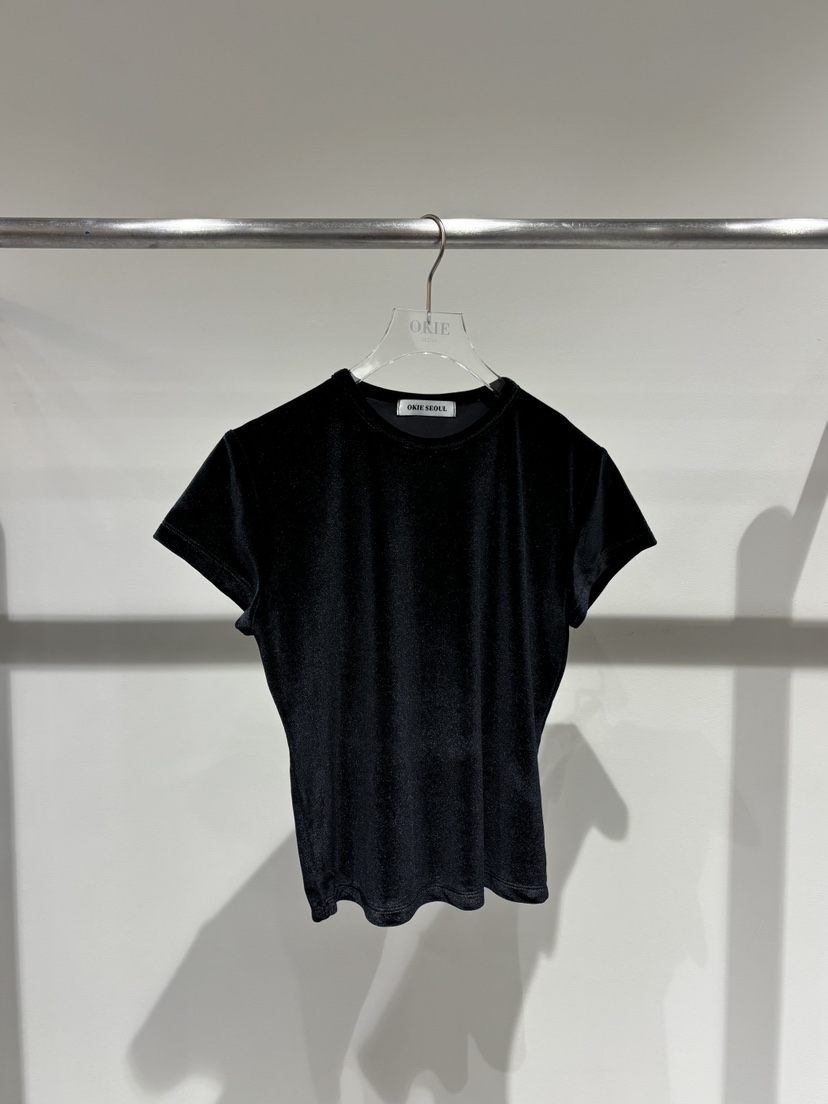OKIE東大門㊣直郵女裝新品休閑推薦25秋冬真品職業人氣熱賣T恤OKIET恤圖色3