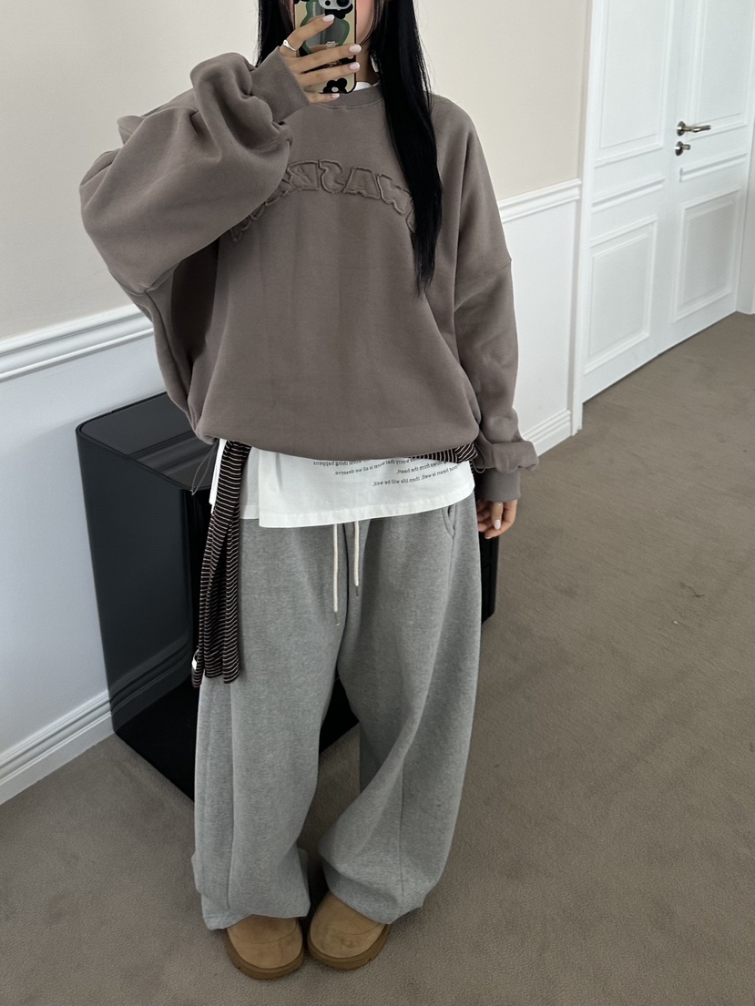 I MFACT韓國直郵㊣女士新品25秋冬職業休閑時尚真品熱賣衛衣I MFACT衛衣