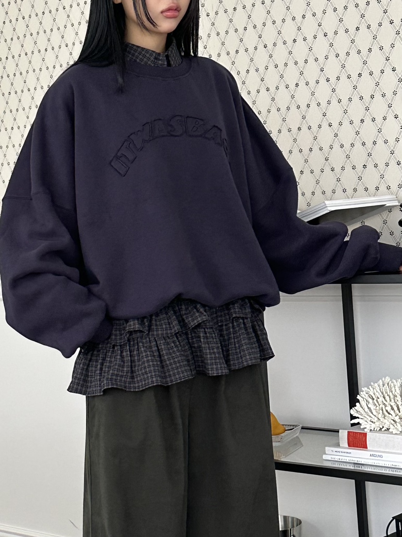 I MFACT韓國直郵㊣女士新品25秋冬職業休閑時尚真品熱賣衛衣I MFACT衛衣