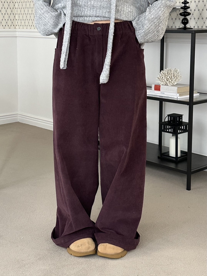 I MFACT韓國代購㊣女士新款人氣職業休閑時尚熱賣25秋冬休閑褲I MFACT休閑褲圖色2