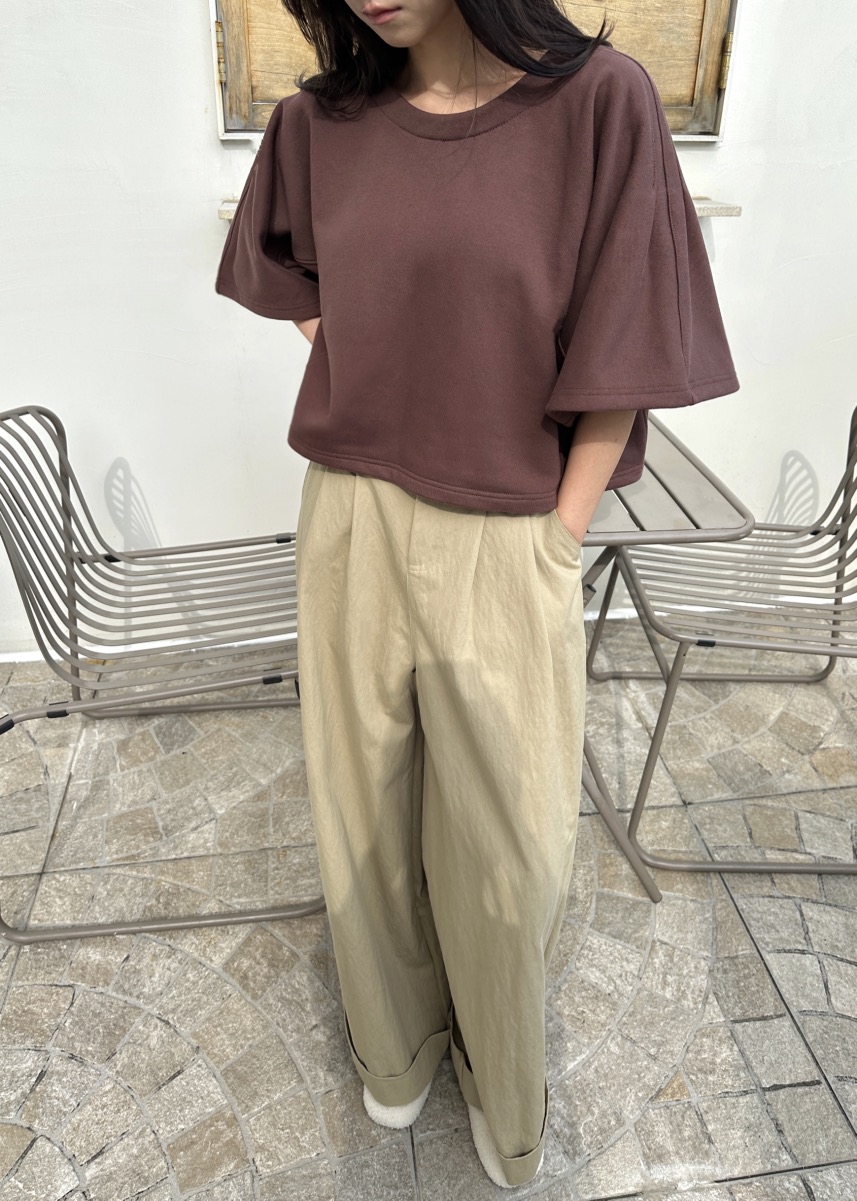 CLASSY-O東大門㊣直郵女士新款推薦真品職業25秋冬T恤褶皺CLASSY-OT恤