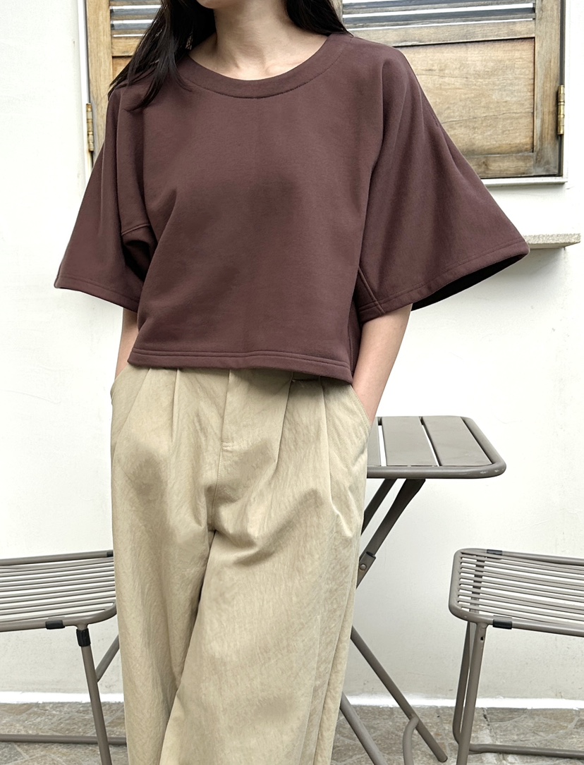 CLASSY-O東大門㊣直郵女士新款推薦真品職業25秋冬T恤褶皺CLASSY-OT恤