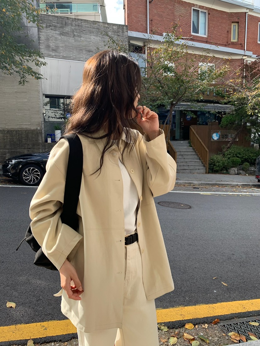 BLEECKER東大門㊣直郵女裝新品人氣推薦真品職業夾克絨面革BLEECKER夾克