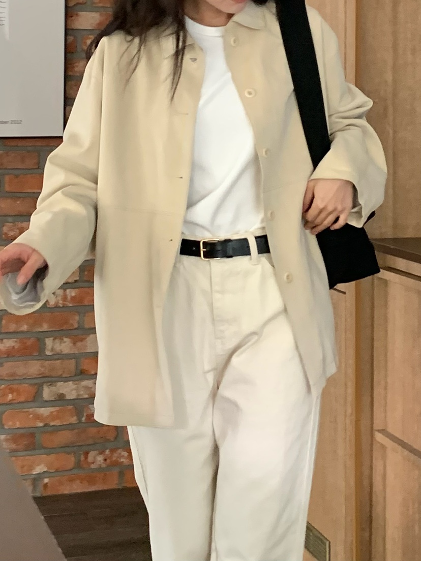 BLEECKER東大門㊣直郵女裝新品人氣推薦真品職業夾克絨面革BLEECKER夾克