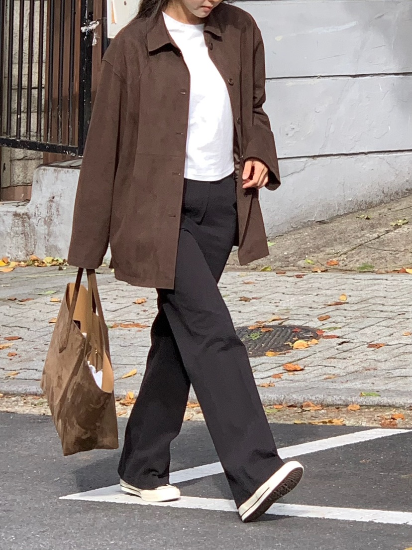 BLEECKER東大門㊣直郵女裝新品人氣推薦真品職業夾克絨面革BLEECKER夾克