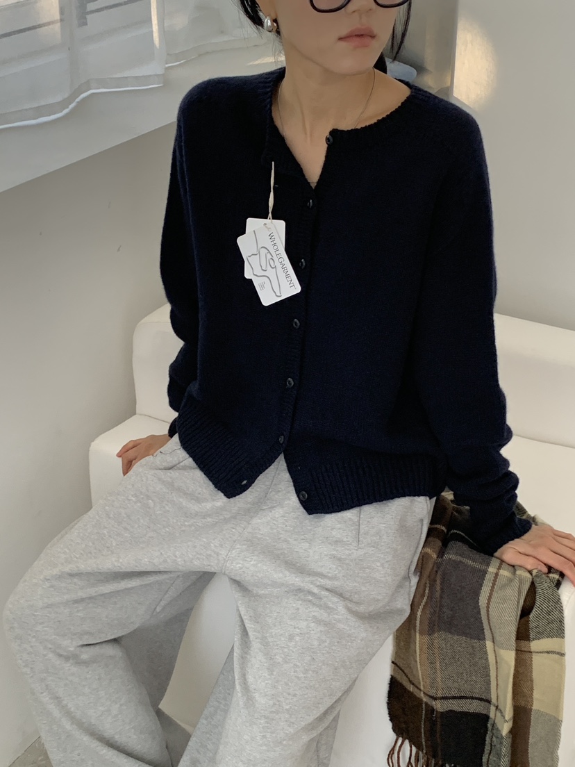 MILUI東大門㊣實拍女裝新品職業25秋冬人氣熱賣真品時尚針織衫MILUI針織衫