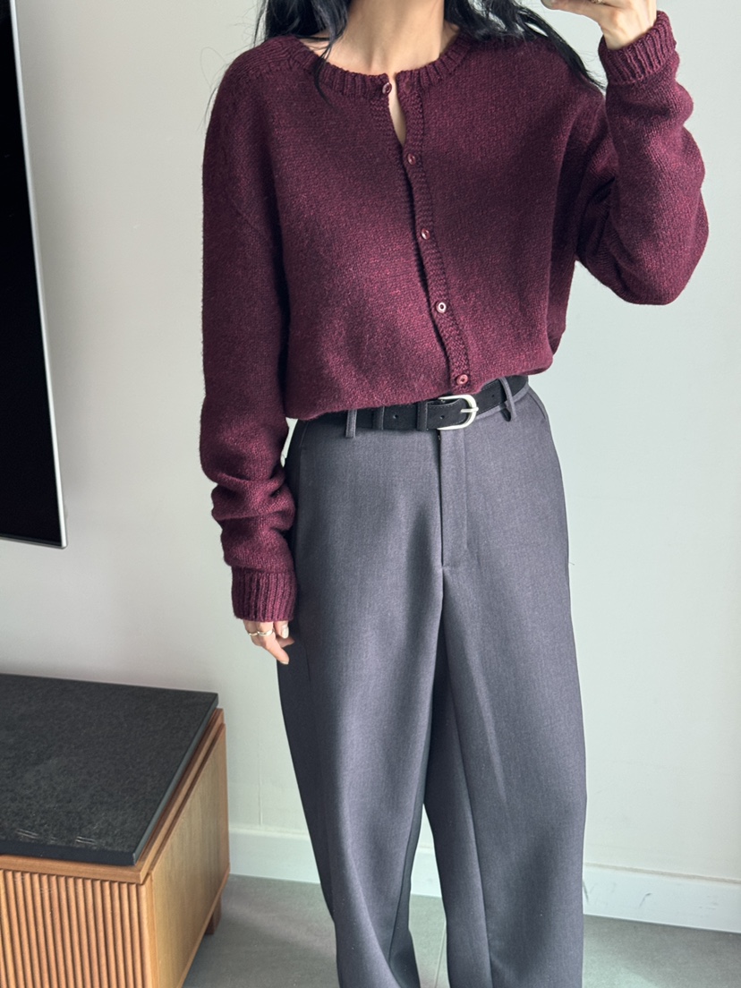 MILUI東大門㊣實拍女裝新品職業25秋冬人氣熱賣真品時尚針織衫MILUI針織衫