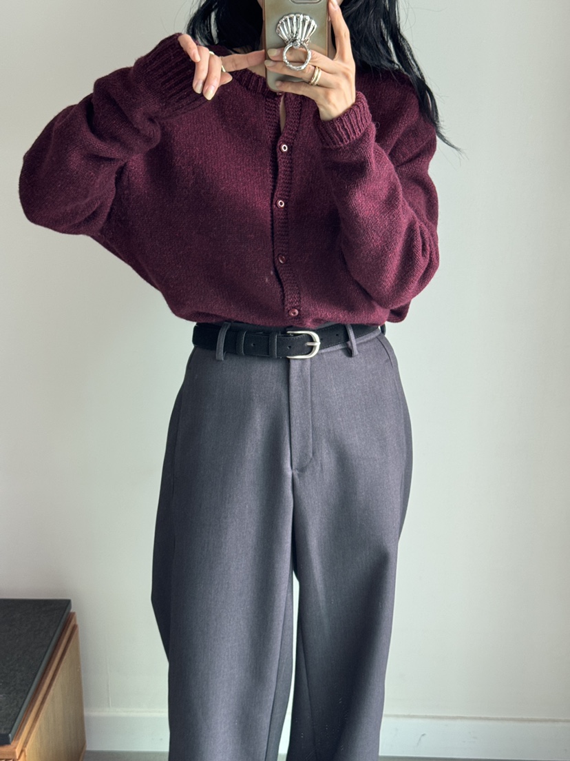 MILUI東大門㊣實拍女裝新品職業25秋冬人氣熱賣真品時尚針織衫MILUI針織衫