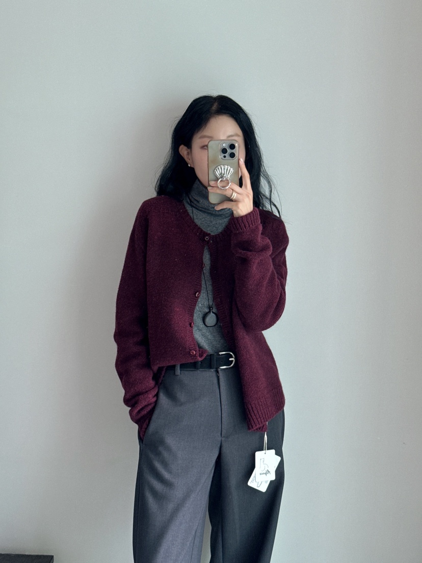 MILUI東大門㊣實拍女裝新品職業25秋冬人氣熱賣真品時尚針織衫MILUI針織衫