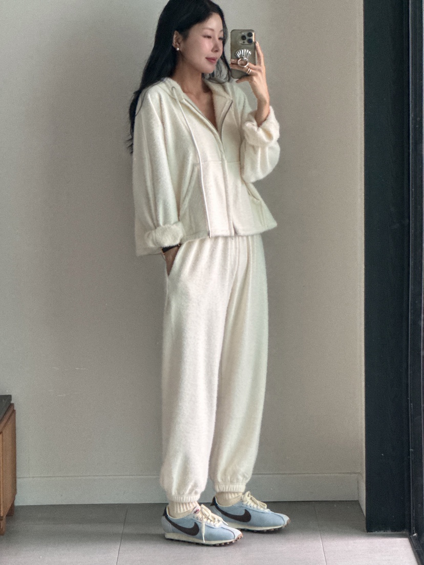 MILUI東大門㊣直郵女士新品真品推薦人氣25秋冬職業休閑衛衣MILUI衛衣