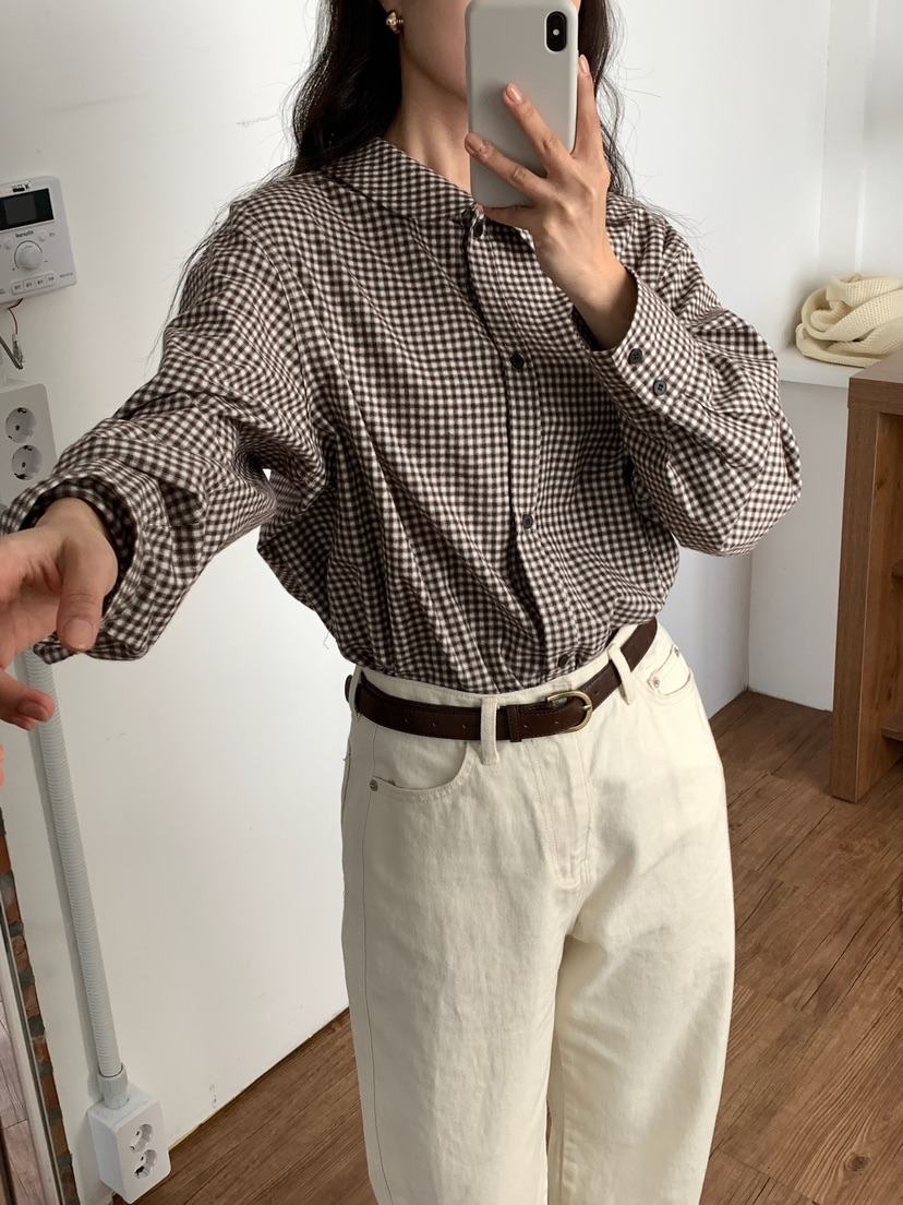 BLEECKER東大門㊣直郵女士新款熱賣時尚休閑推薦襯衫蕾絲衫BLEECKER襯衫/蕾絲衫