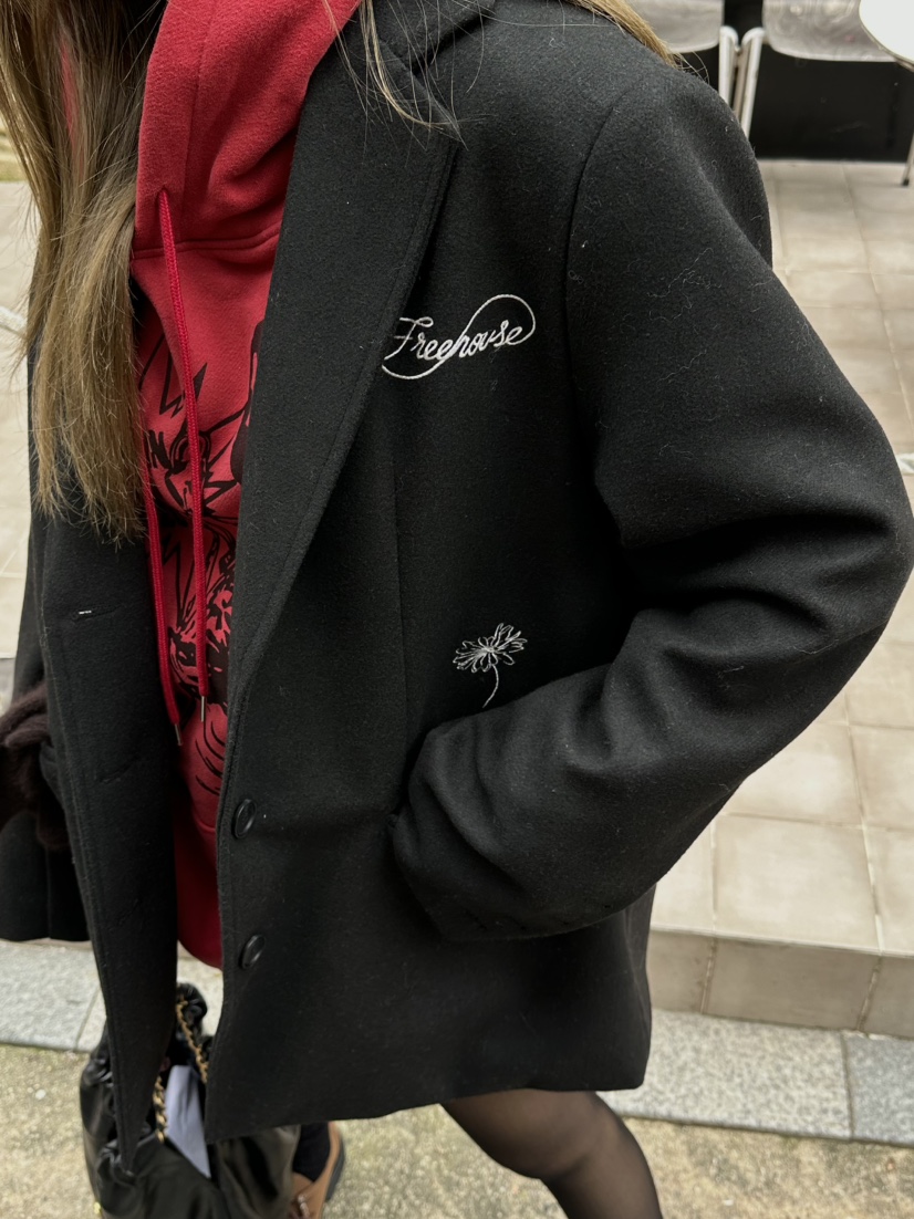 ZEROZERO東大門㊣代購女士新款職業真品休閑熱賣夾克羊毛絎縫ZEROZERO夾克