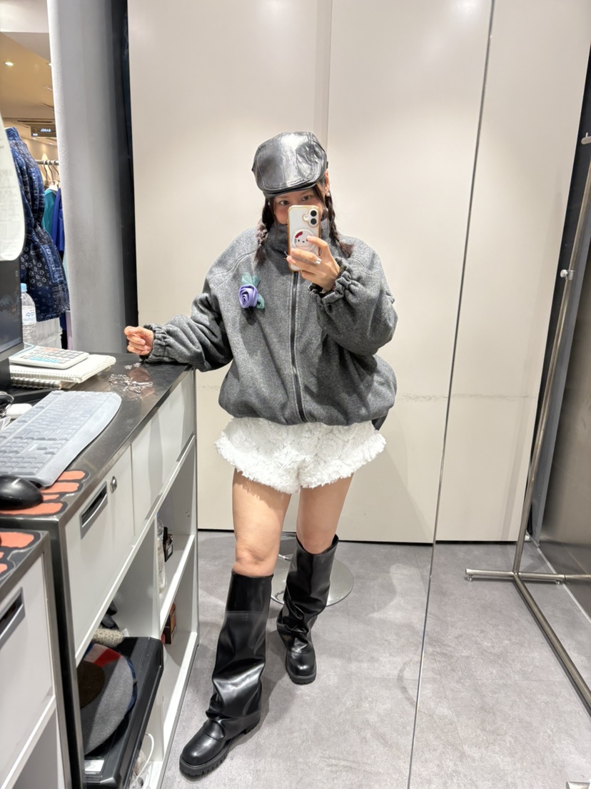 PLATFORM-L東大門㊣實拍女裝新品人氣推薦熱賣職業時尚短褲鴨PLATFORM短褲