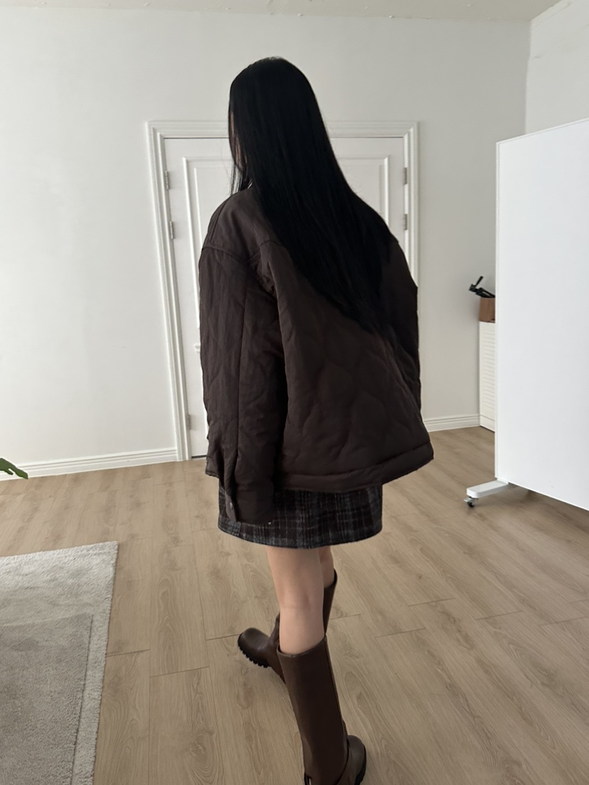 I MFACT東大門㊣實拍女士新品休閑熱賣25秋冬人氣短款棉服I MFACT短款棉服