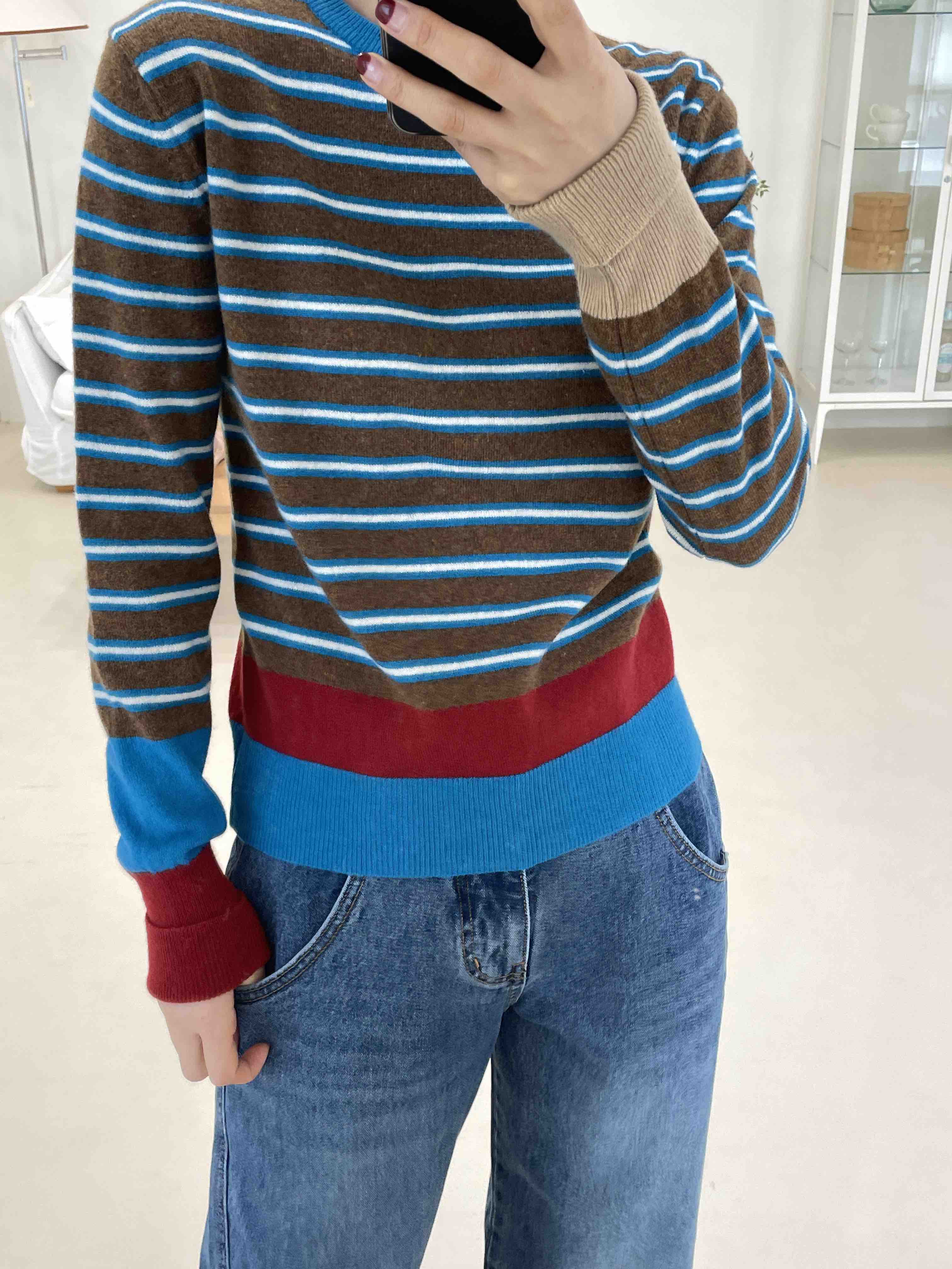 EDITION-P東大門㊣代購女士新款休閑真品25秋冬人氣針織衫CHAHEE針織衫